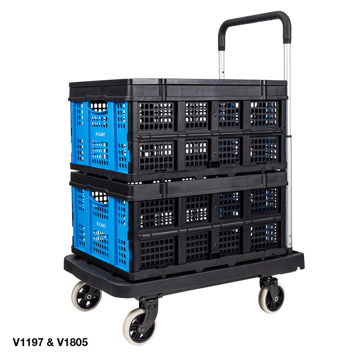 Foldable Plastic Deck Trolley